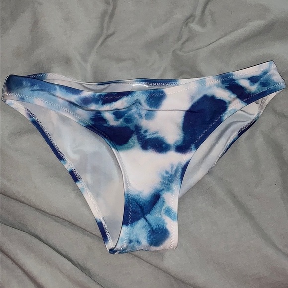 Blue Tie Dye Bottoms - Picture 1 of 3